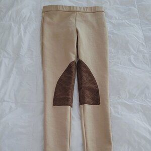 Janie and Jack Light Tan Riding Pants 8